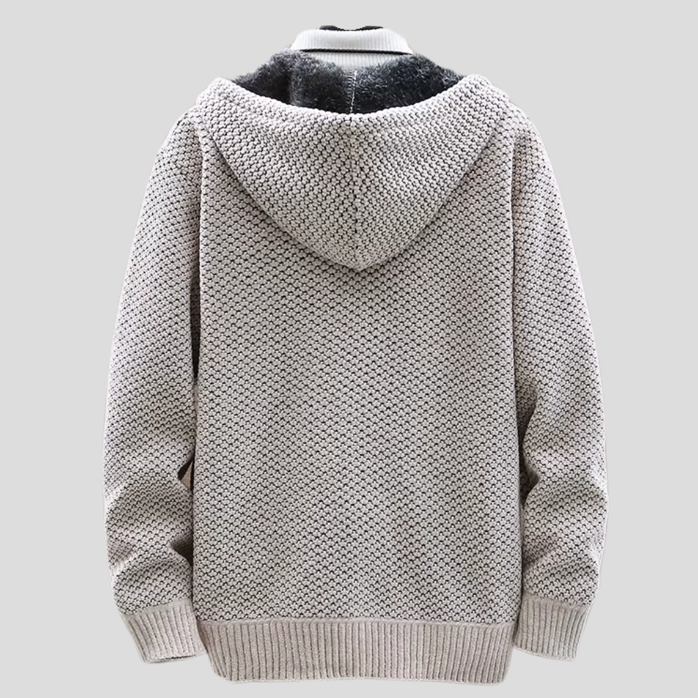 Yaro™ | Stickad Hoodie med Stil