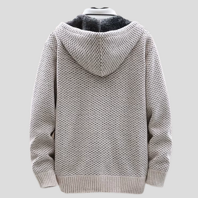 Yaro™ | Stickad Hoodie med Stil