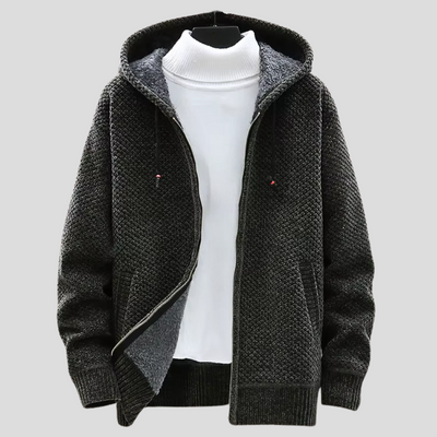 Yaro™ | Stickad Hoodie med Stil