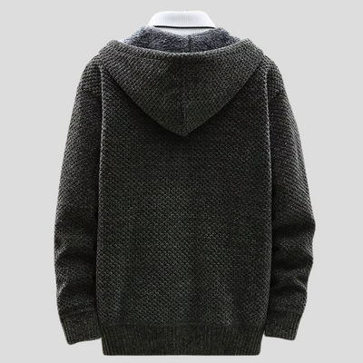 Yaro™ | Stickad Hoodie med Stil