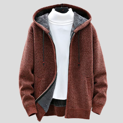 Yaro™ | Stickad Hoodie med Stil