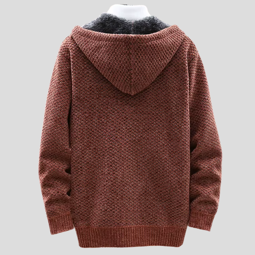 Yaro™ | Stickad Hoodie med Stil