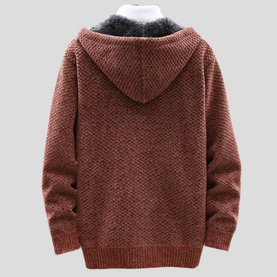 Yaro™ | Stickad Hoodie med Stil