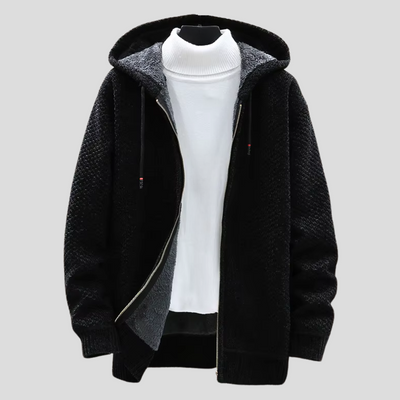 Yaro™ | Stickad Hoodie med Stil